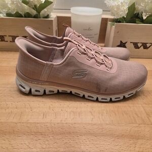 Skechers Hands Free Slip-ins Glide-Step Altus Sneakers Rose Pink Womens Size 9.5